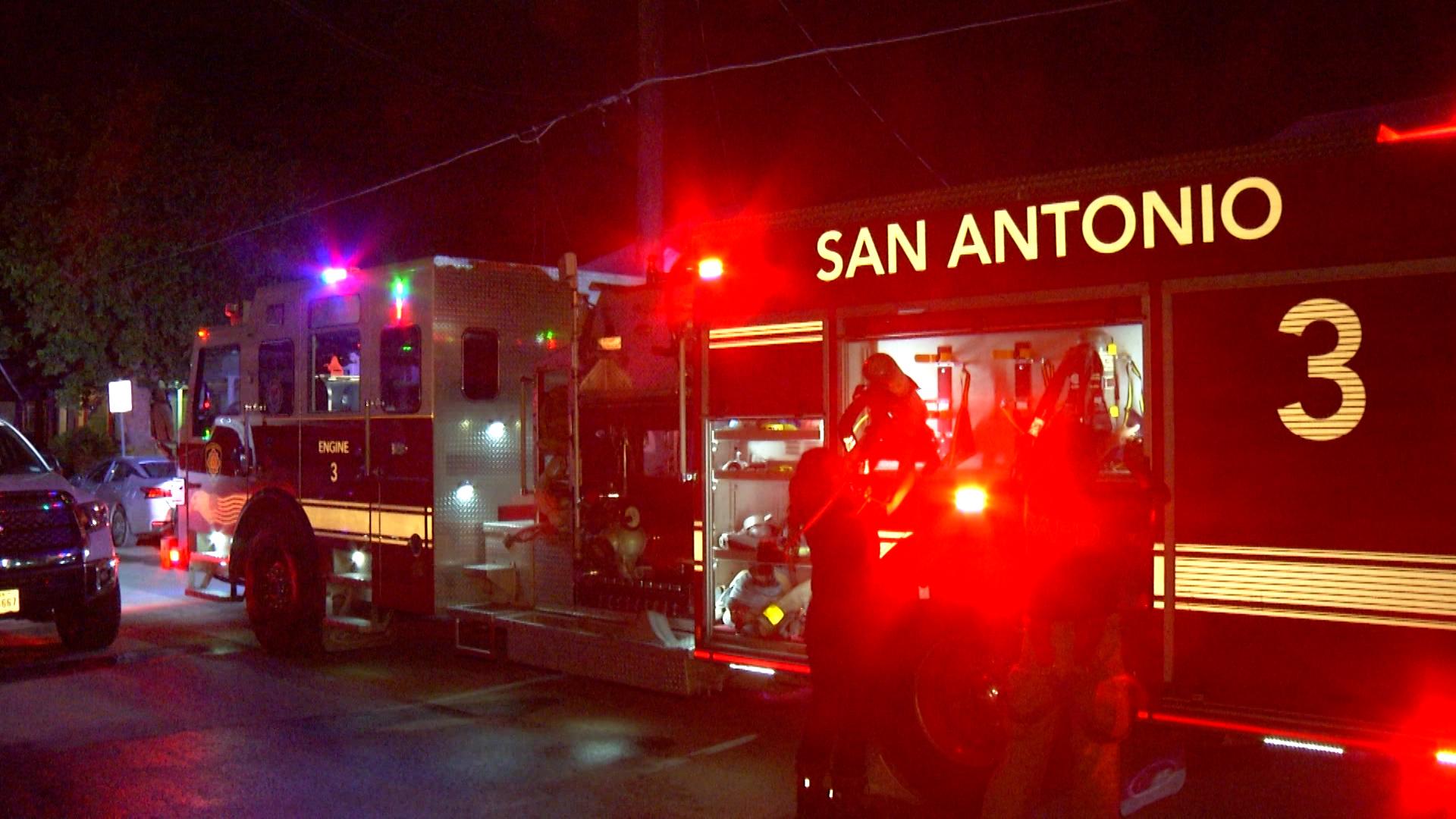 House catches fire overnight on San Antonio's East Side