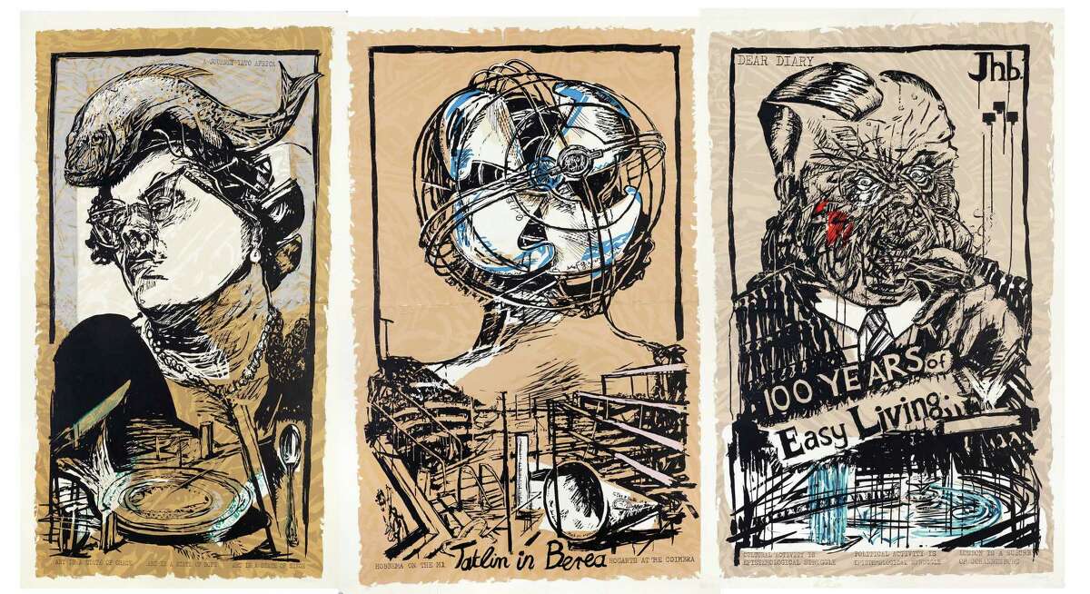 MFAH's William Kentridge exhibition puts a light on colonization