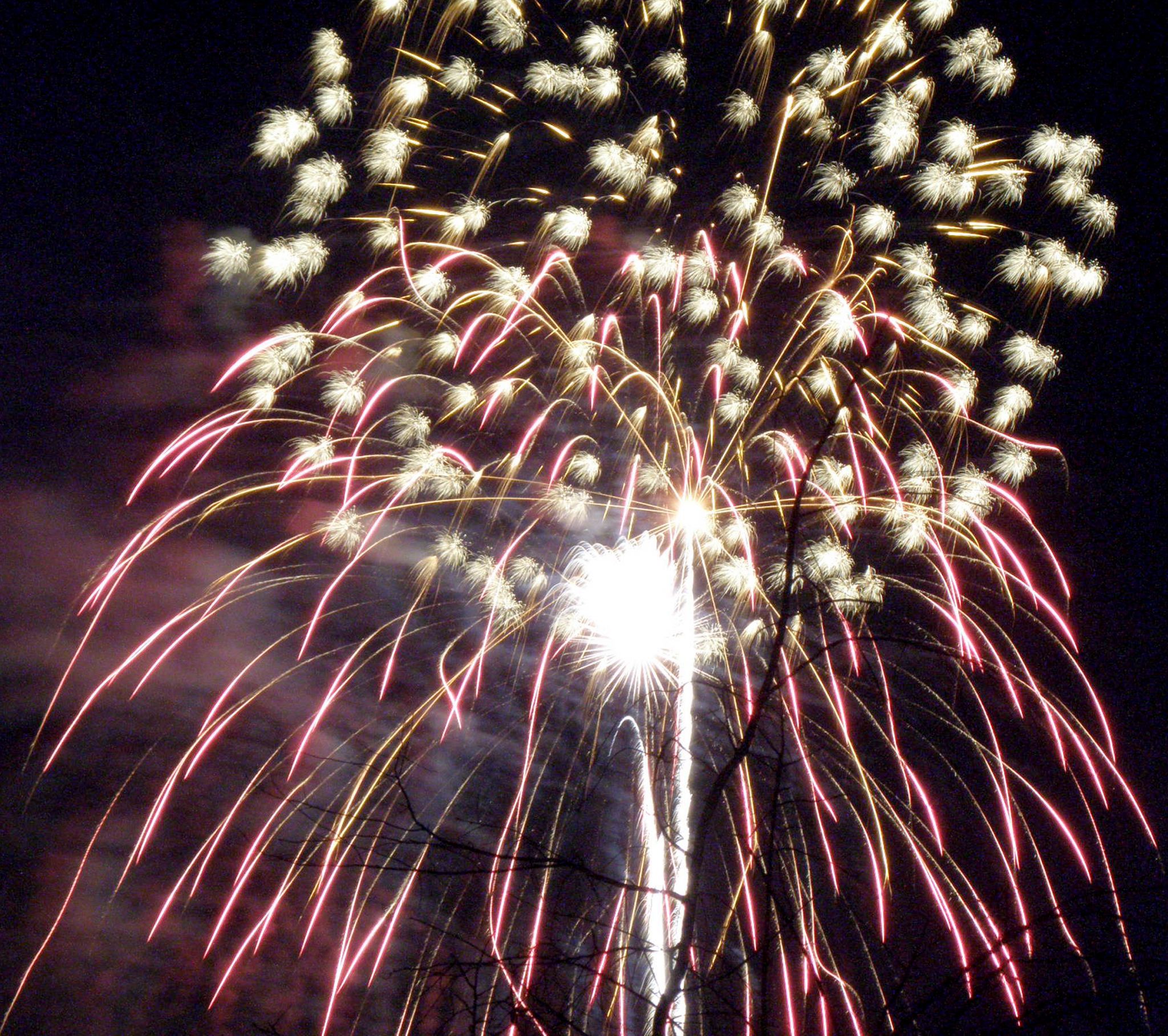 Fireworks shows near Manistee, Benzie and Mason counties
