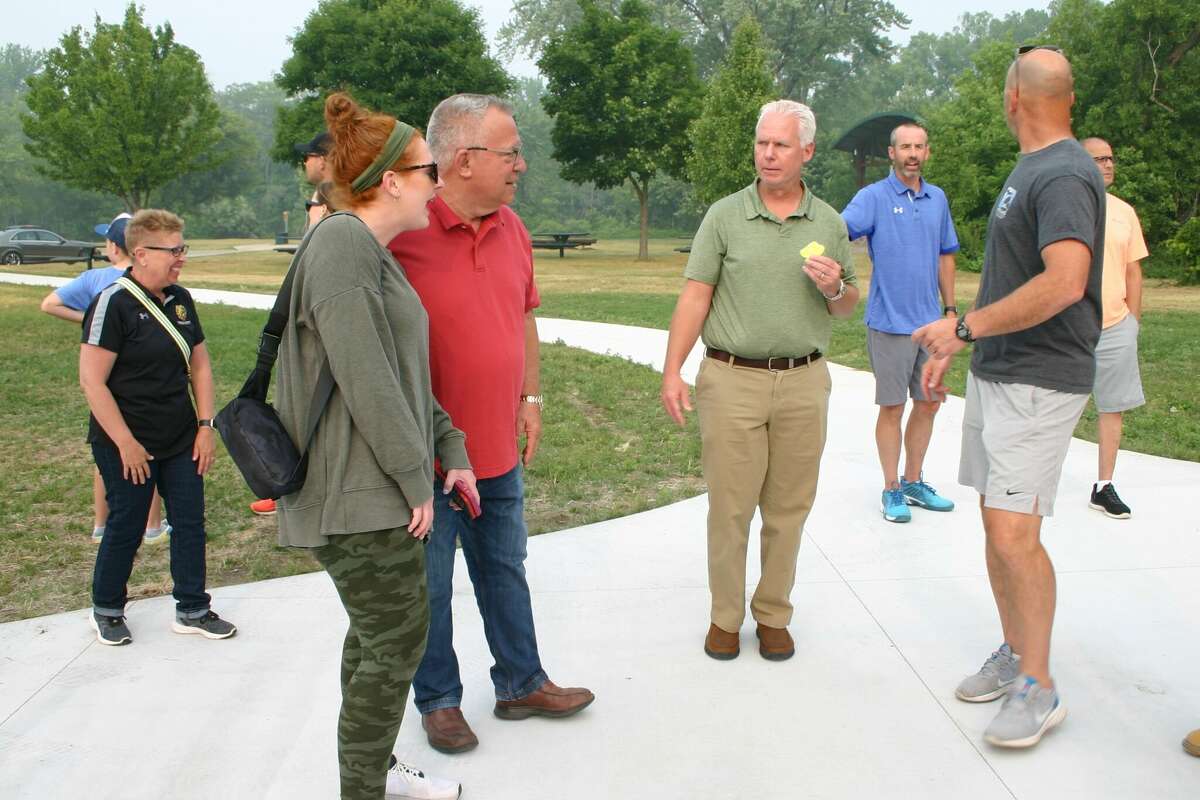 Pickleball courts open at Hemlock Park in Big Rapids