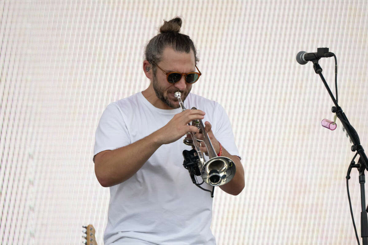 Zach Meyerowitz of the reggae band Rebelution plays at Coachella. The act is just one of many performing at the 2023 Lake Tahoe Reggae Festival in Northern California.