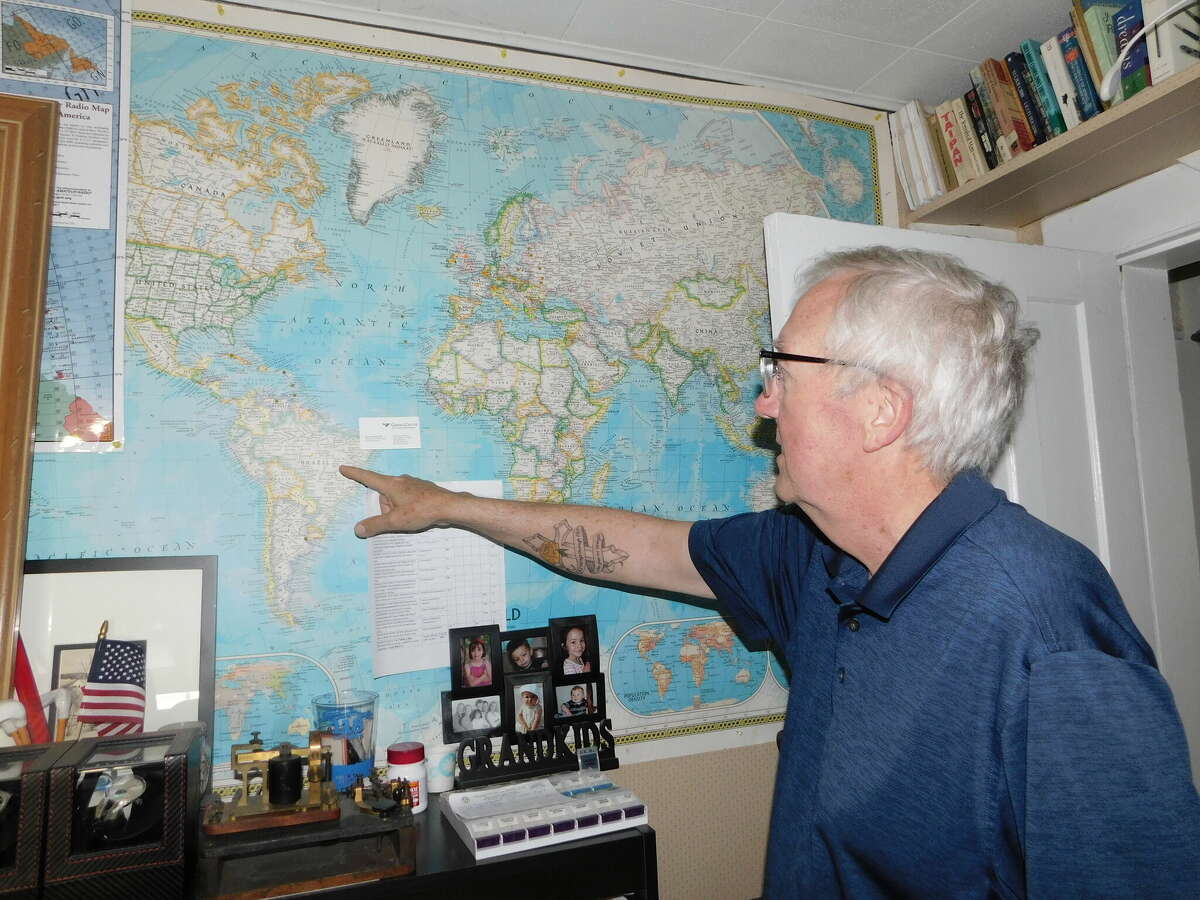 Ham radio enthusiasts use oldtime skills to reach out