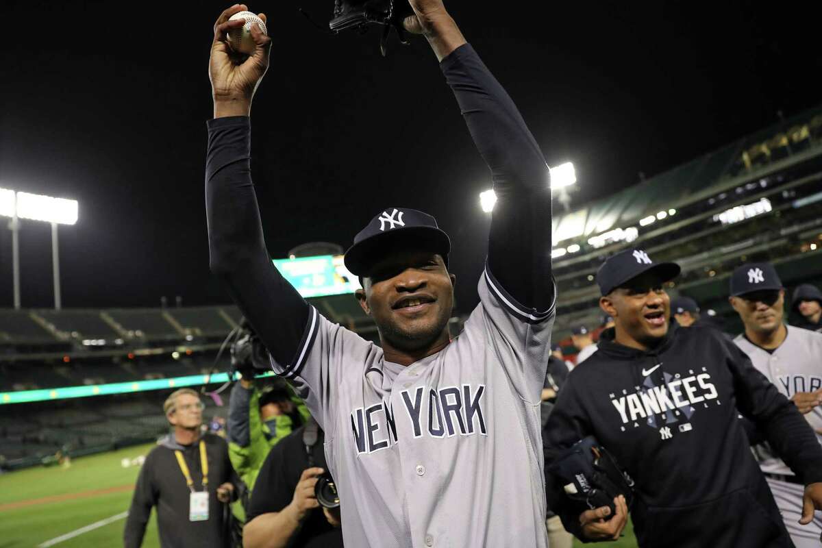 MLB Yankees Domingo Germán throws perfect game against As