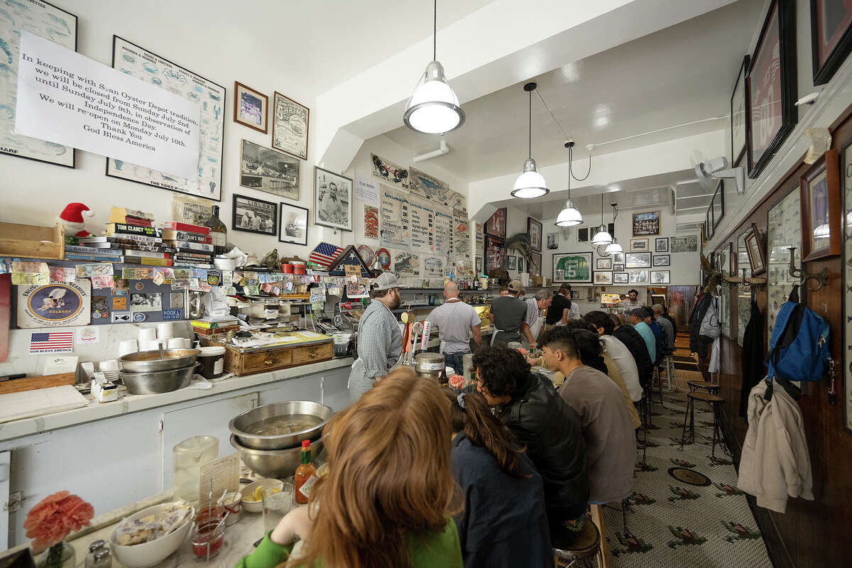 Swan Oyster Depot has sat on San Francisco's Polk Street since 1912.