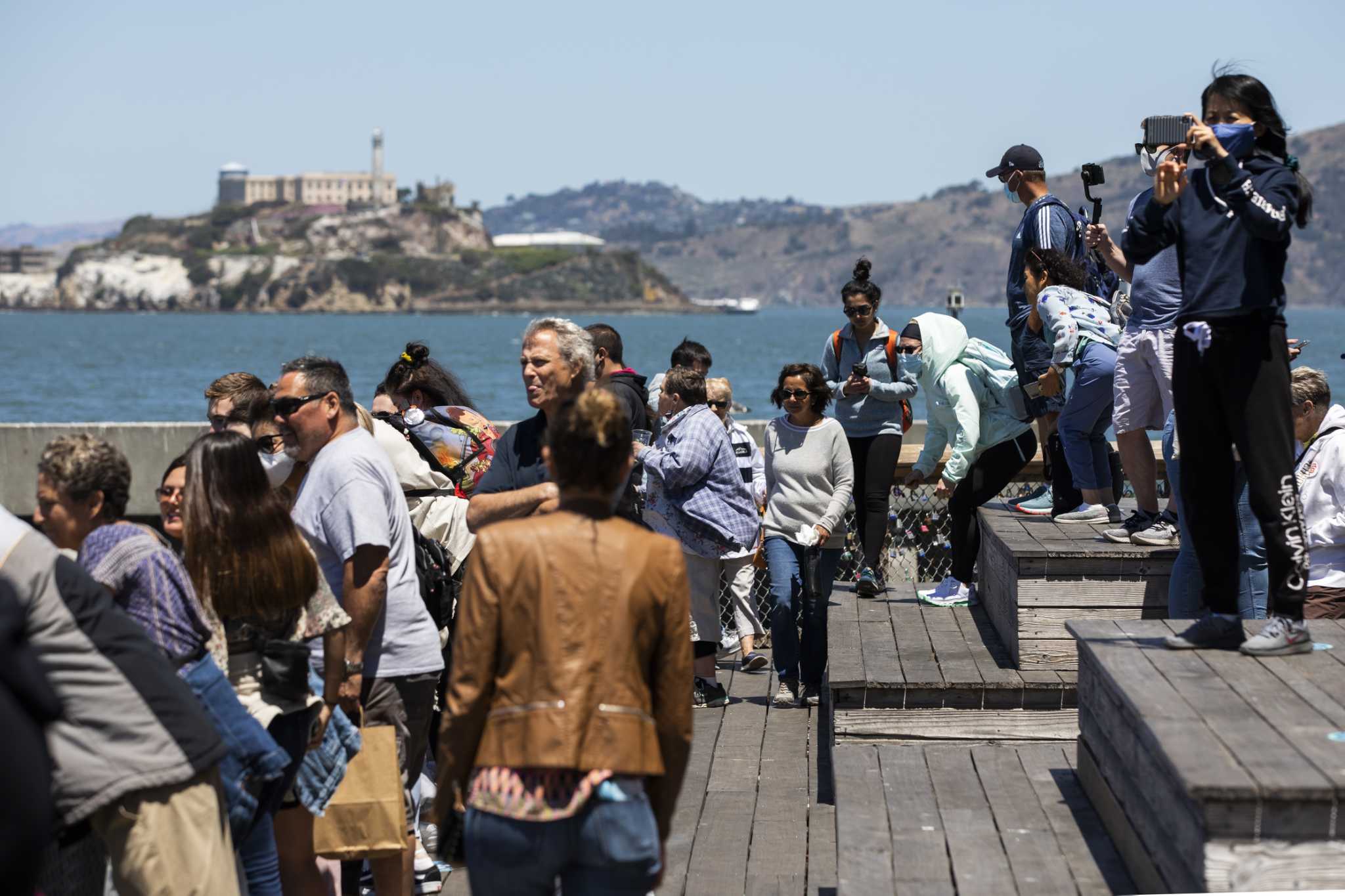 Sea lions at Pier 39 in San Francisco - Global Times