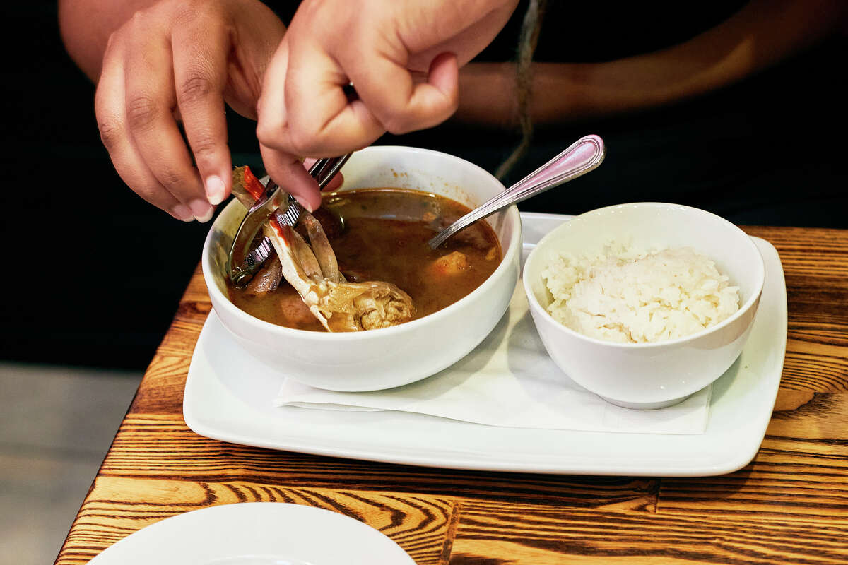 Filé Gumbo at Harold and Belleʻs in Los Angles Calif., June 25, 2023