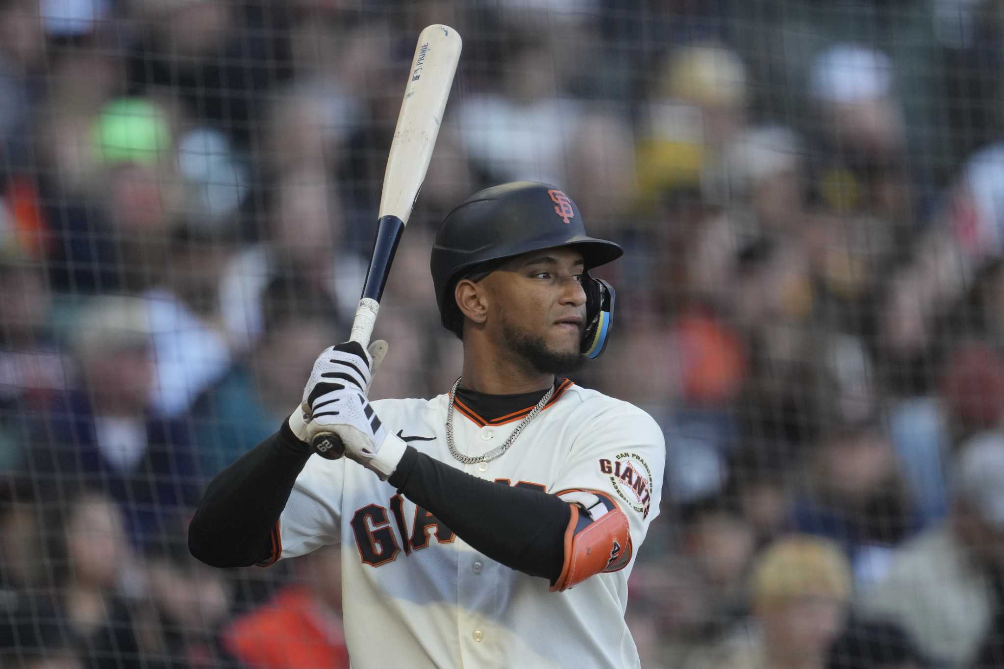 How Giants' Luis Matos used FaceTime, a '90s slugger to fix his swing