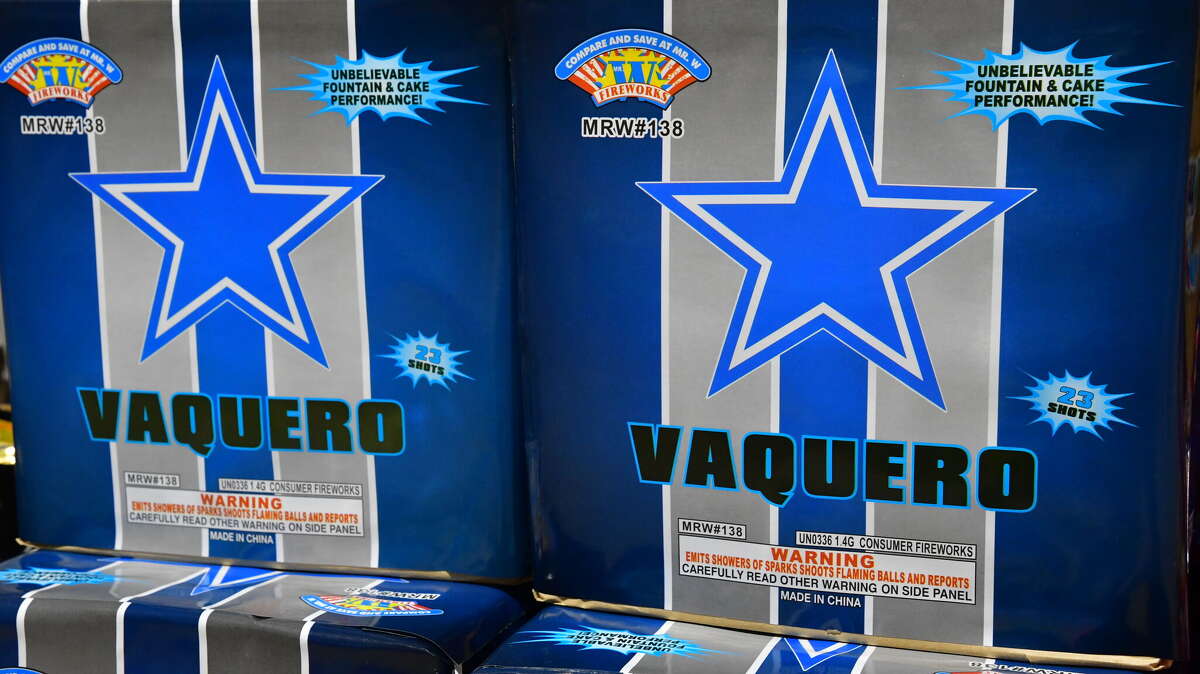 Top selling fireworks at Truckload and Mr. W stands in Midland