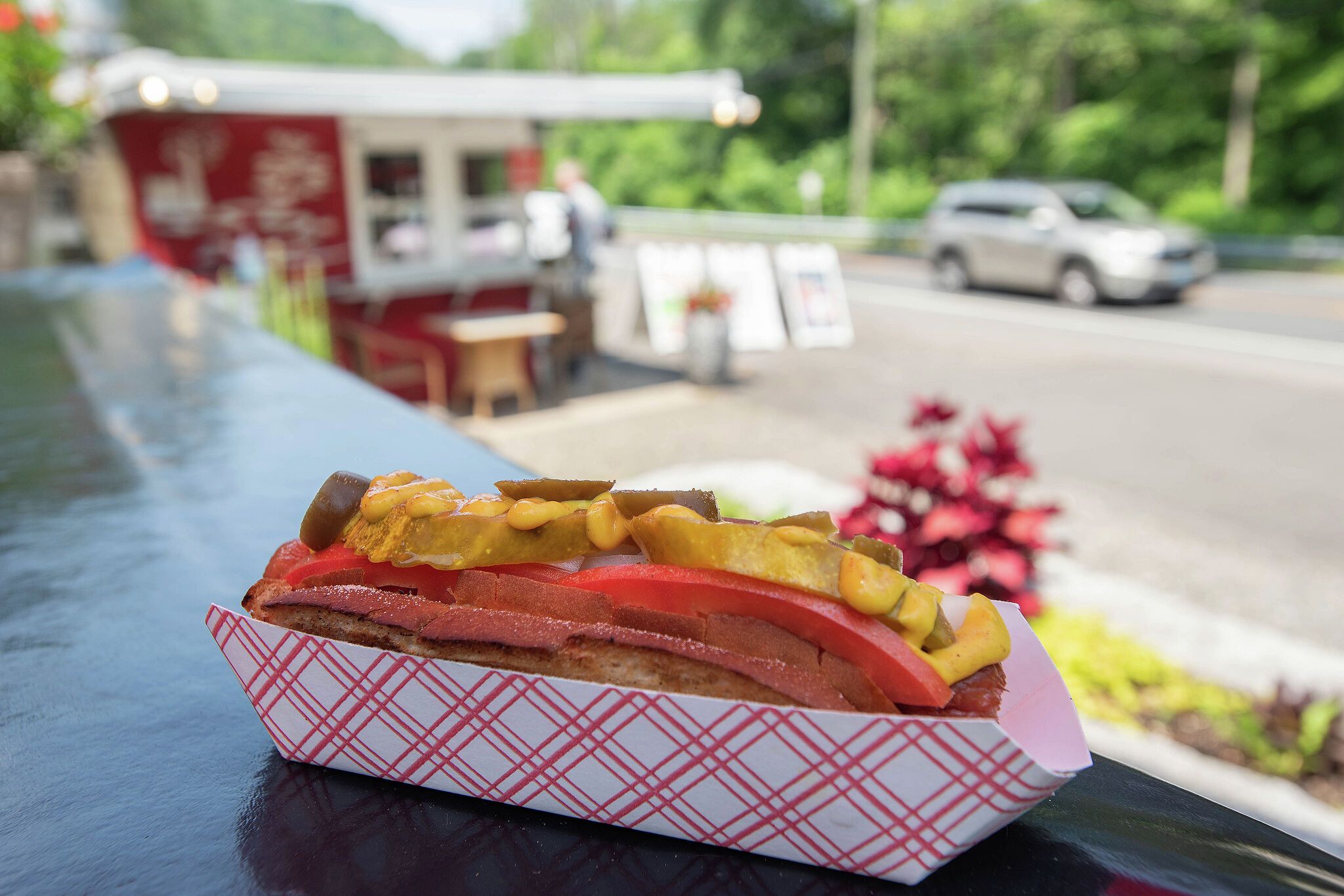 Owner is frank about selling hot dog wagon