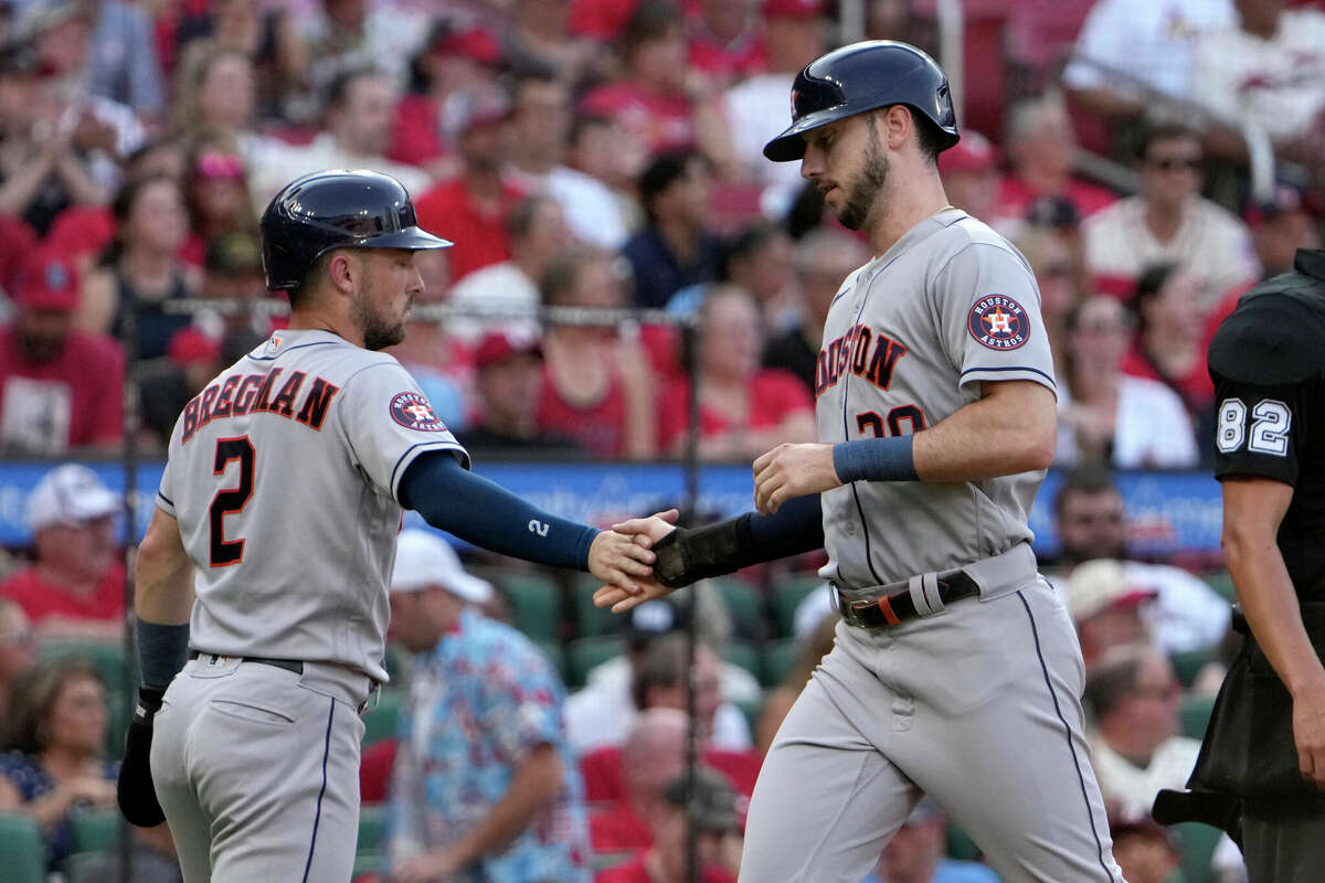 Houston Astros pour 14 runs on St. Louis Cardinals in shutout win