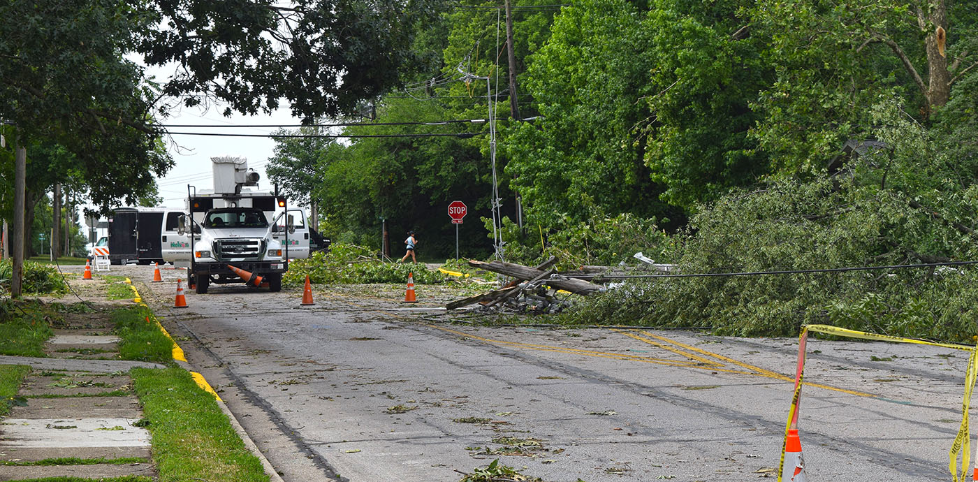 Derecho cleanup almost done, alderwoman eyes trees
