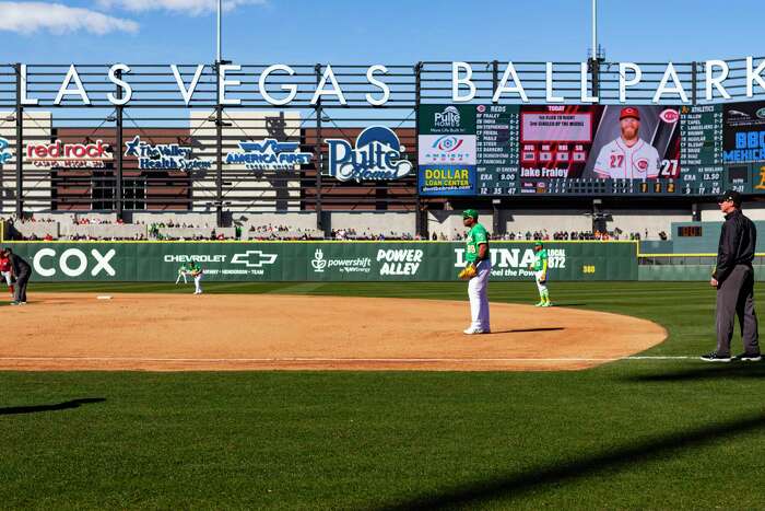 Oakland A's Las Vegas ballpark will not be ready by 2027
