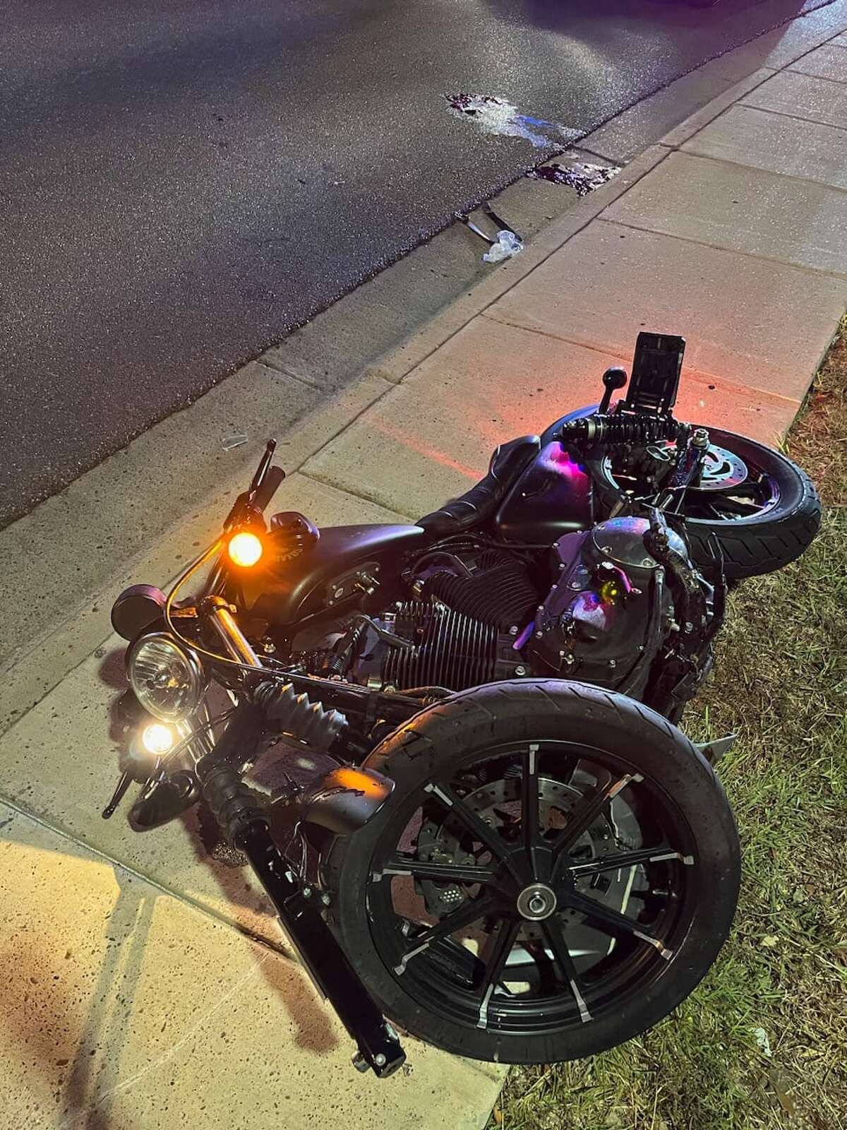 Man seriously injured in Laredo after motorcycle collides with vehicle