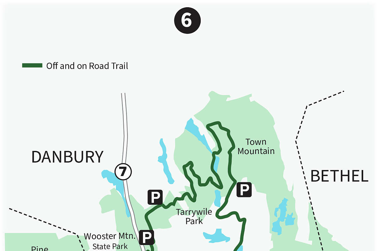 The City of Danbury led the development of the Ives Trail Greenway, a regional trail of about 20 miles that links open spaces in Redding, Bethel, Danbury, and Ridgefield. The trail begins in Redding open space, passes through Terre Haute in Bethel, through Wiedel Meadows, Tarrywile Park, and Wooster Mountain State Park in Danbury, and on to Pine Mountain and Bennett’s Pond in Ridgefield.