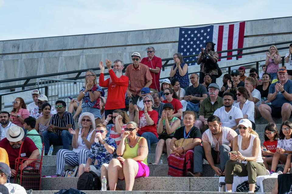 Photos: July 4th oration, new American citizens
