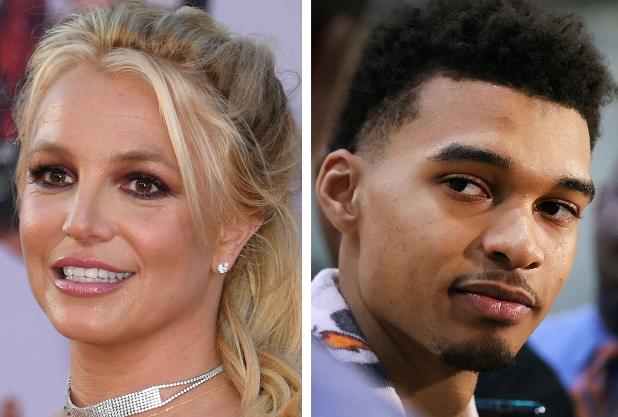 Britney Spears slapped in face by Victor Wembanyama security