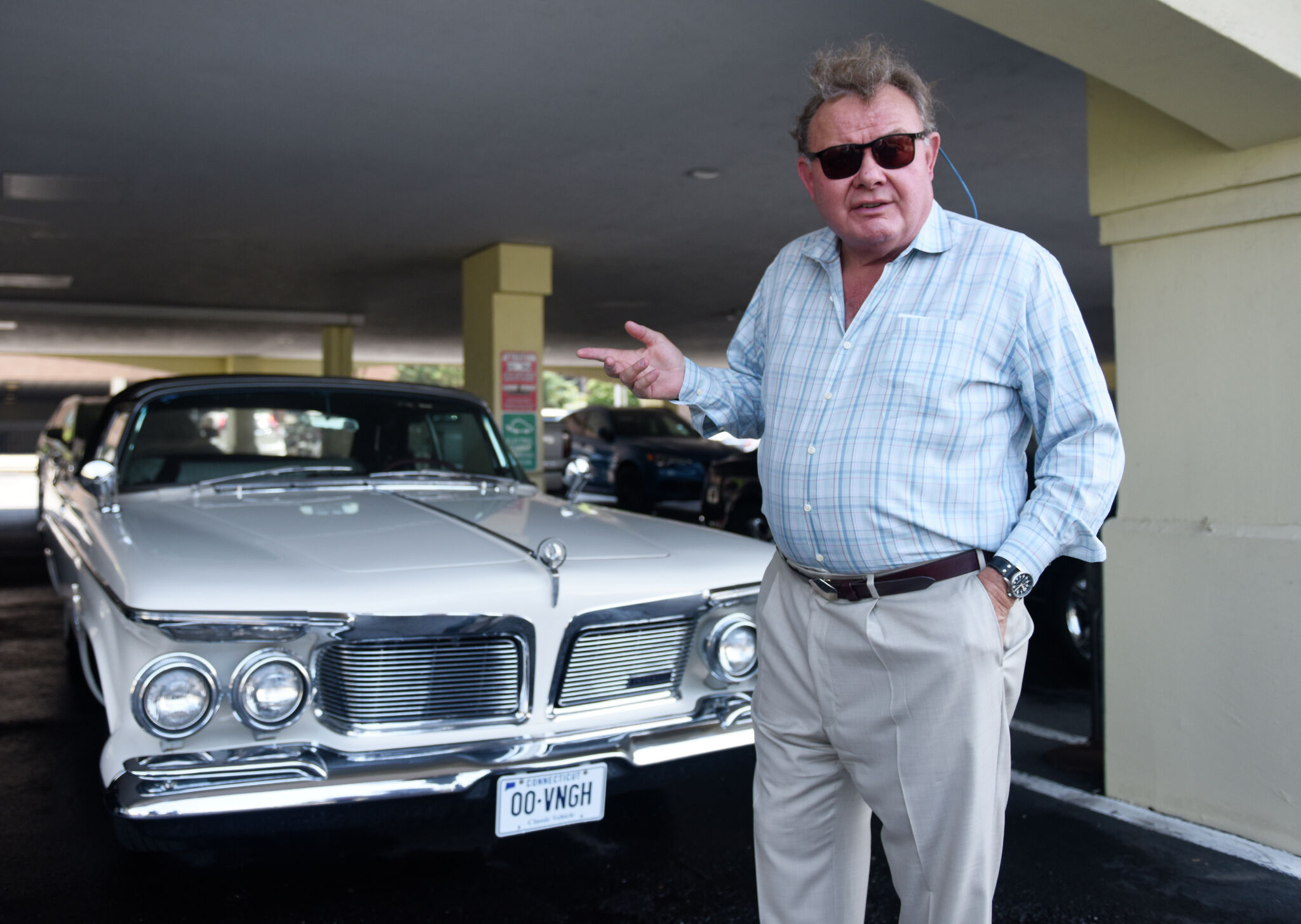 Why a CT hotel owner is offering chauffeured rides in his rare cars