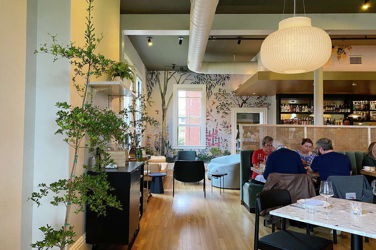 An interior shot of Dalida, a new restaurant in the Presidio