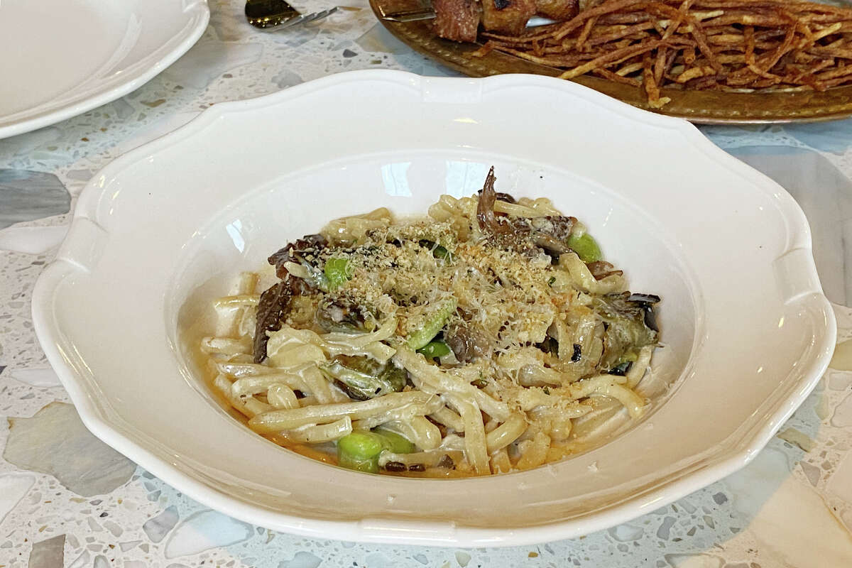 Anatolian erishte, a Mediterranean pasta dish at Dalida in San Francisco.