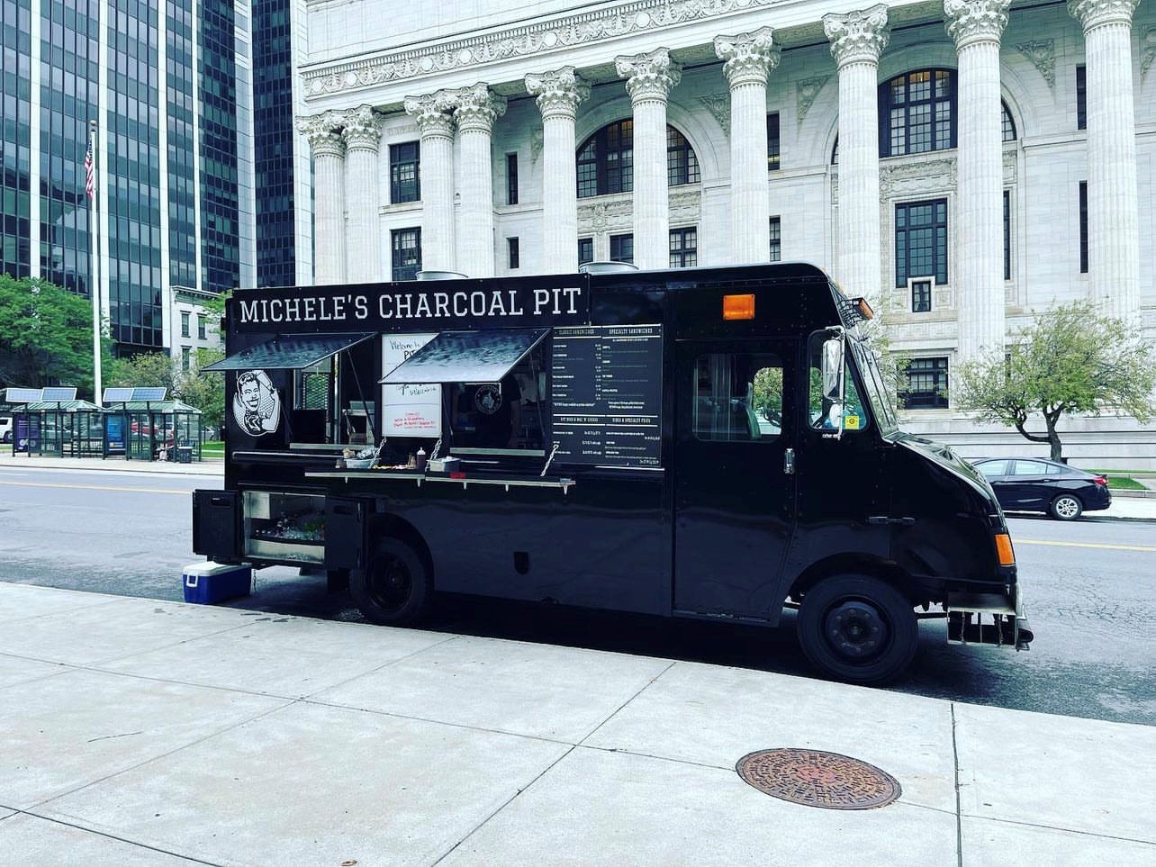 Michele's Charcoal Pit food truck serving Capitol diners for decades