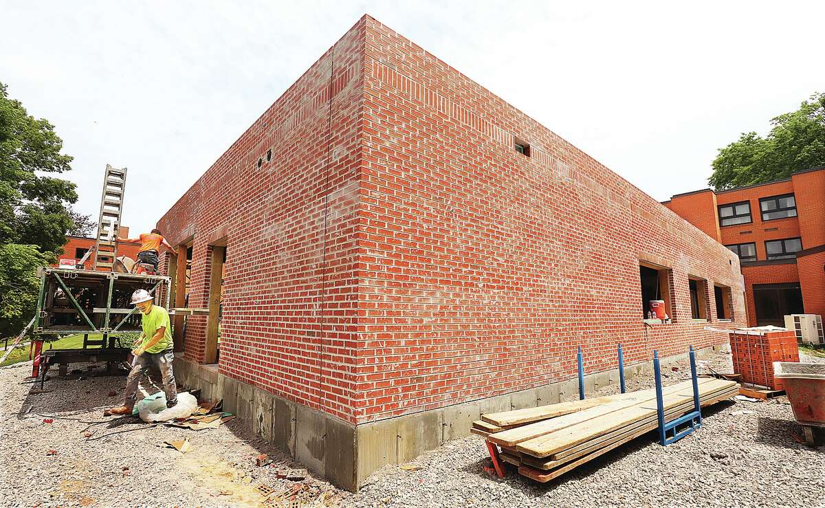 Convent constructing library in Alton