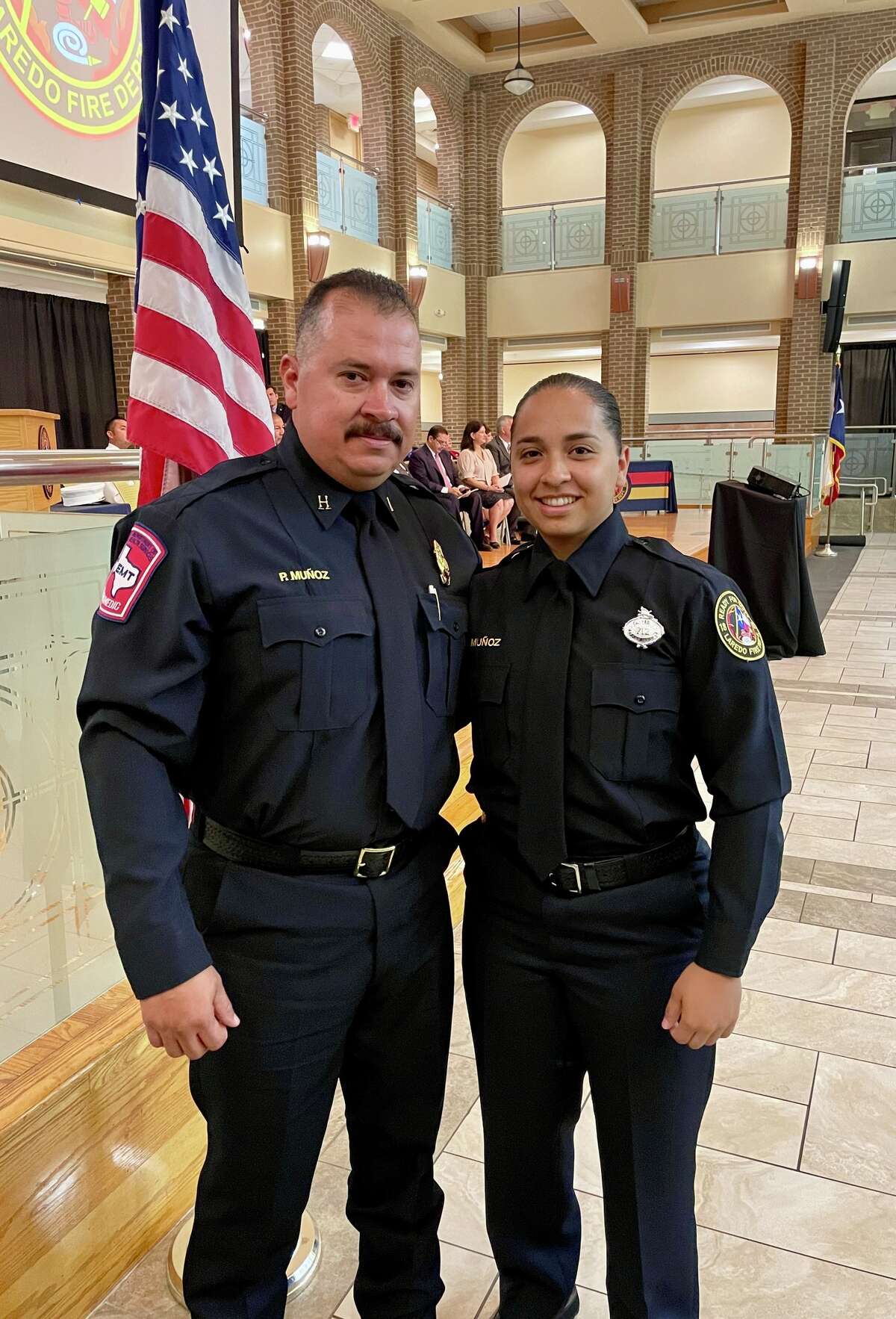 First fatherdaughter duo at Laredo Fire Department recognized