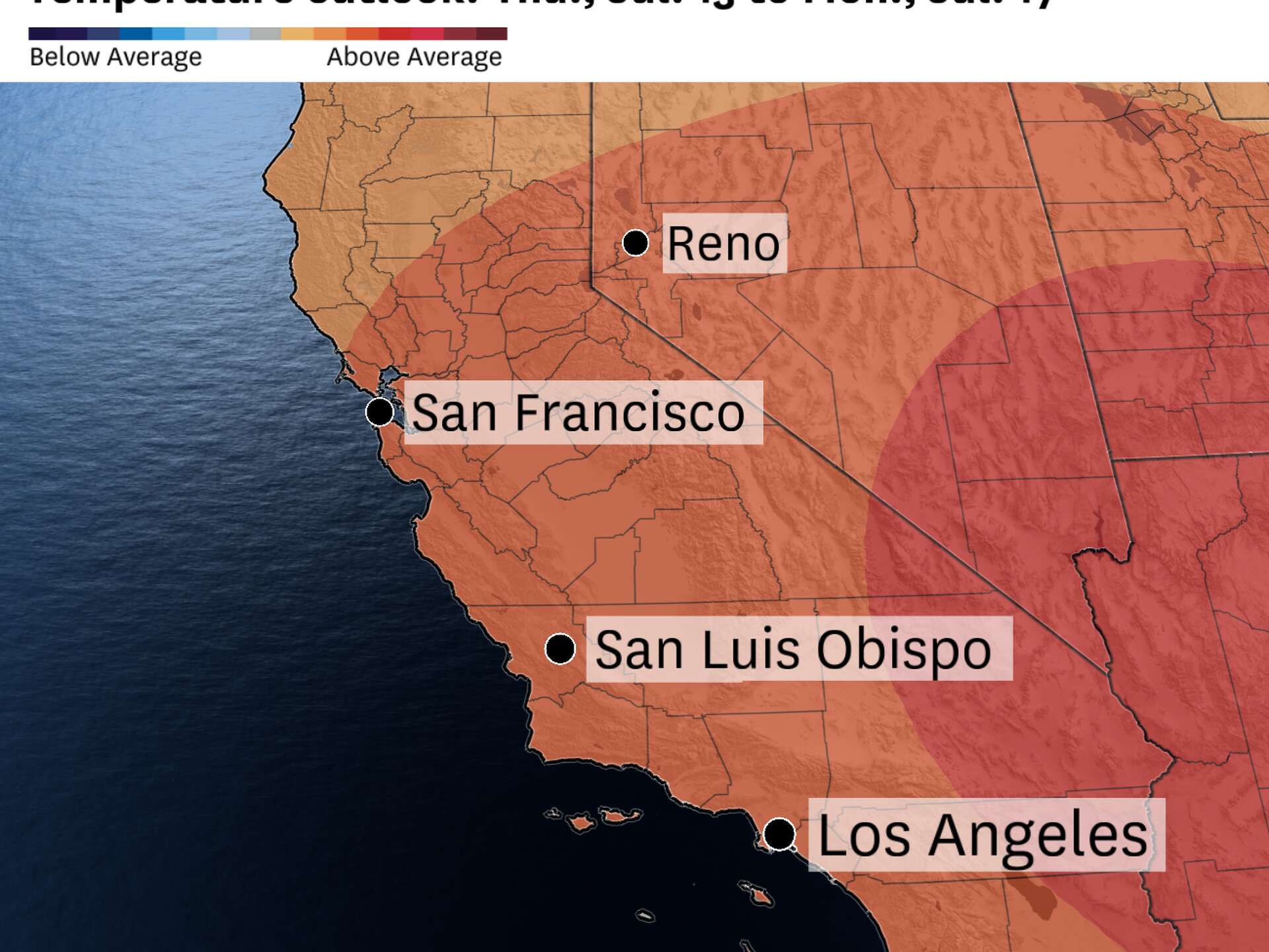 Heat wave is heading for California. Here’s a timeline of impacts