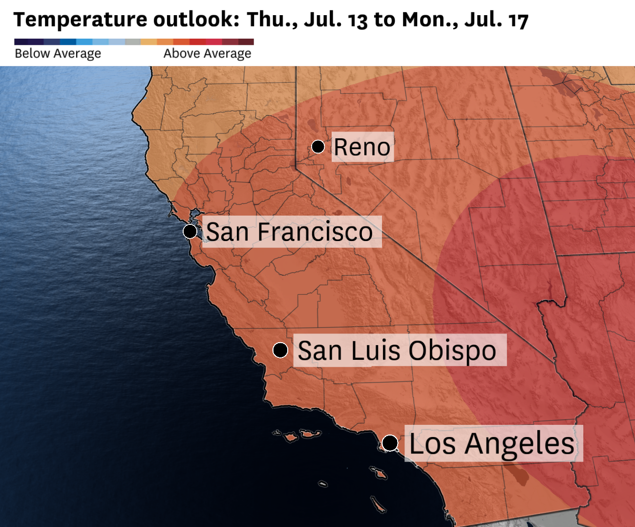 Heat wave is heading for California. Here s a timeline of impacts