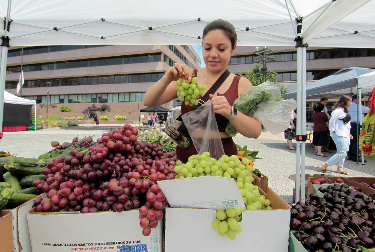 In Photos A day at one of Stamford's Farmers Market