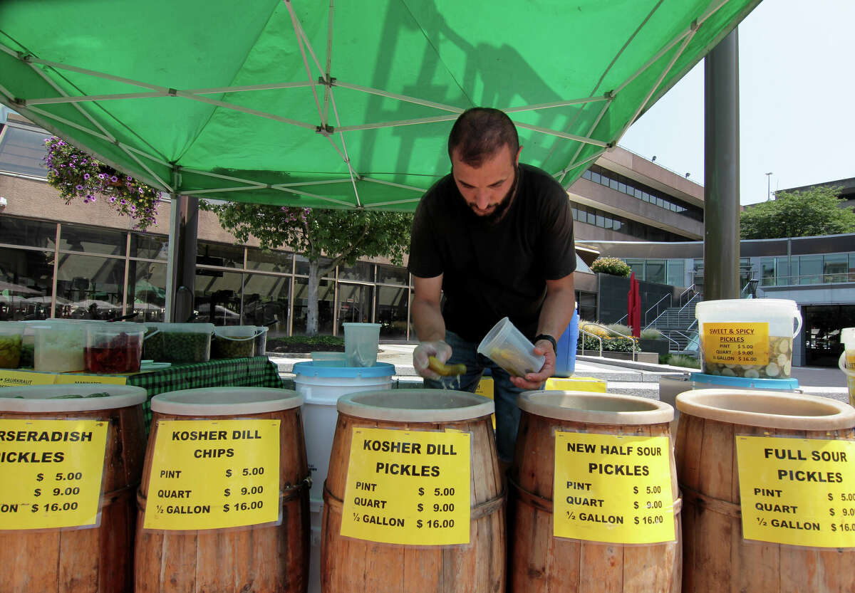 In Photos A day at one of Stamford's Farmers Market