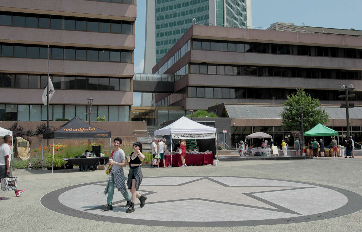 In Photos A day at one of Stamford's Farmers Market