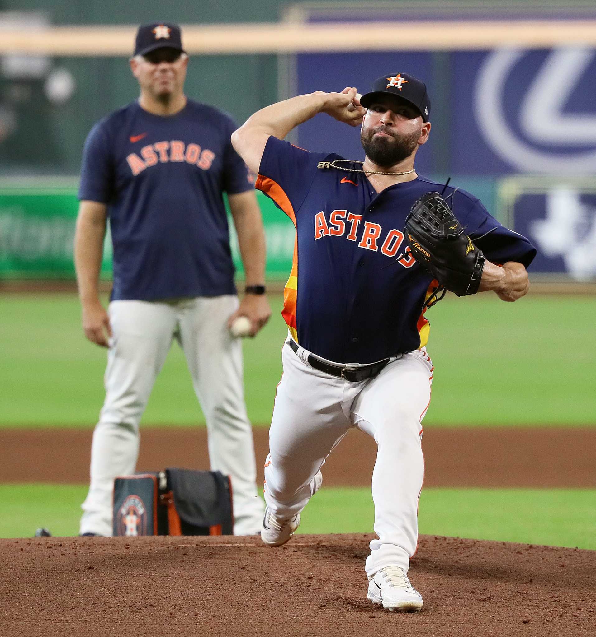 𝐓𝐇𝐄𝐘'𝐑𝐄 𝐇𝐄𝐑𝐄. 😤 Yordan Alvarez and José Urquidy are both  scheduled to begin rehab assignments here at Constellation Field on Fri