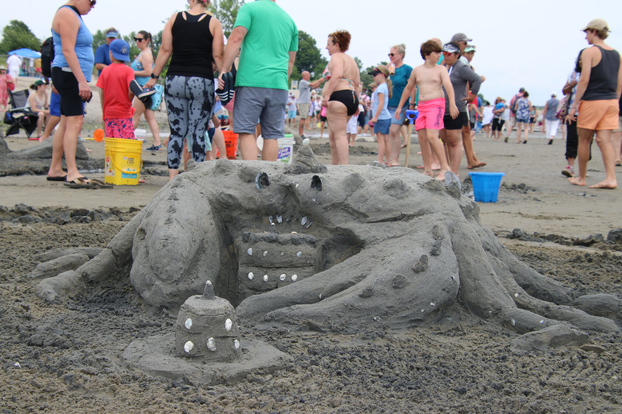 SEEN Milford Sand Sculpture Contest at Walnut Beach 2023