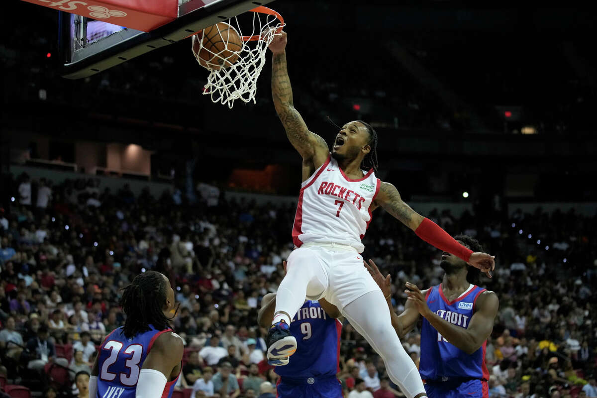 Houston Rockets Cam Whitmore named MVP of NBA's summer league