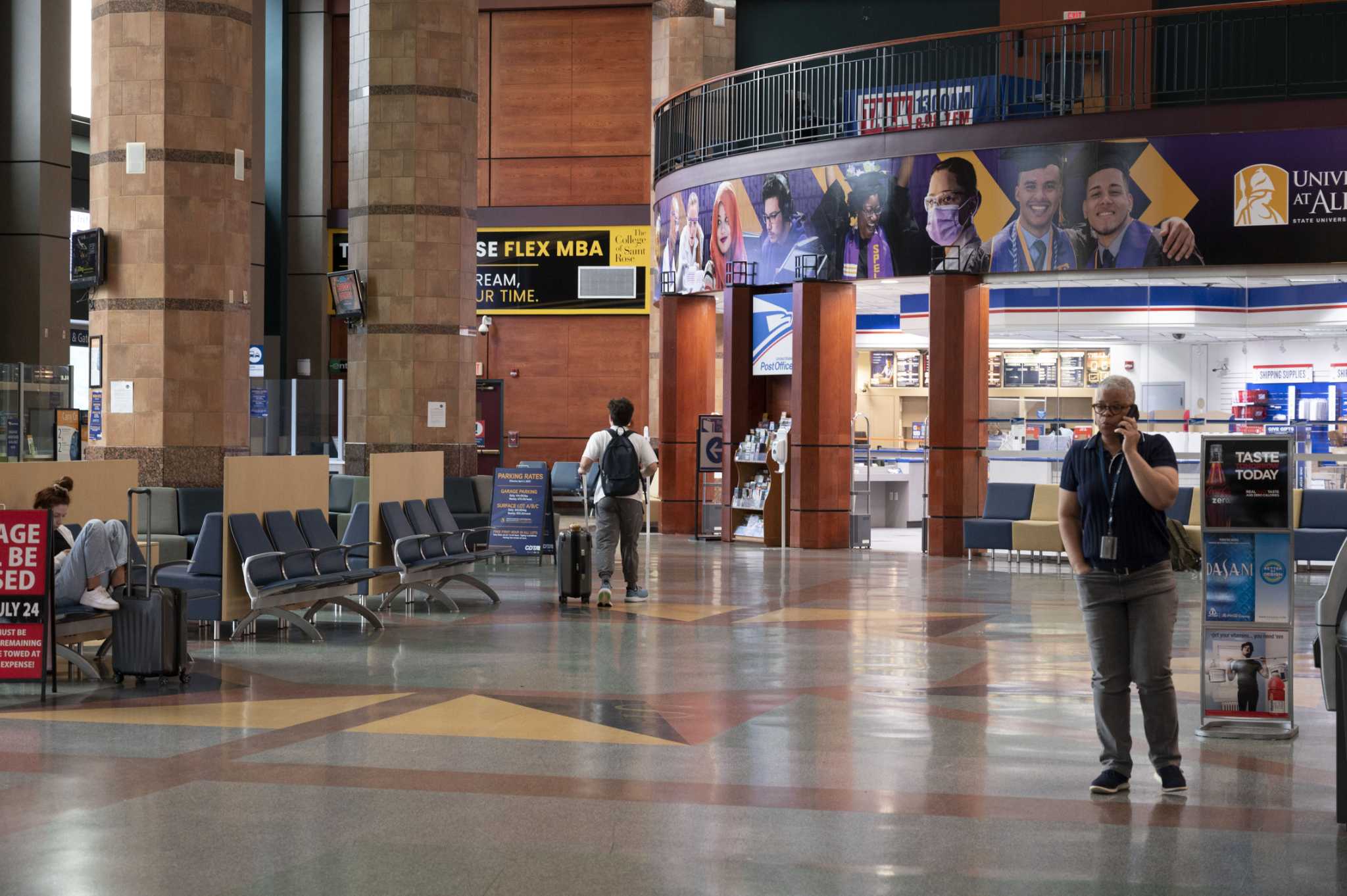 Amtrak schedule shows train running between Rensselaer and NYC