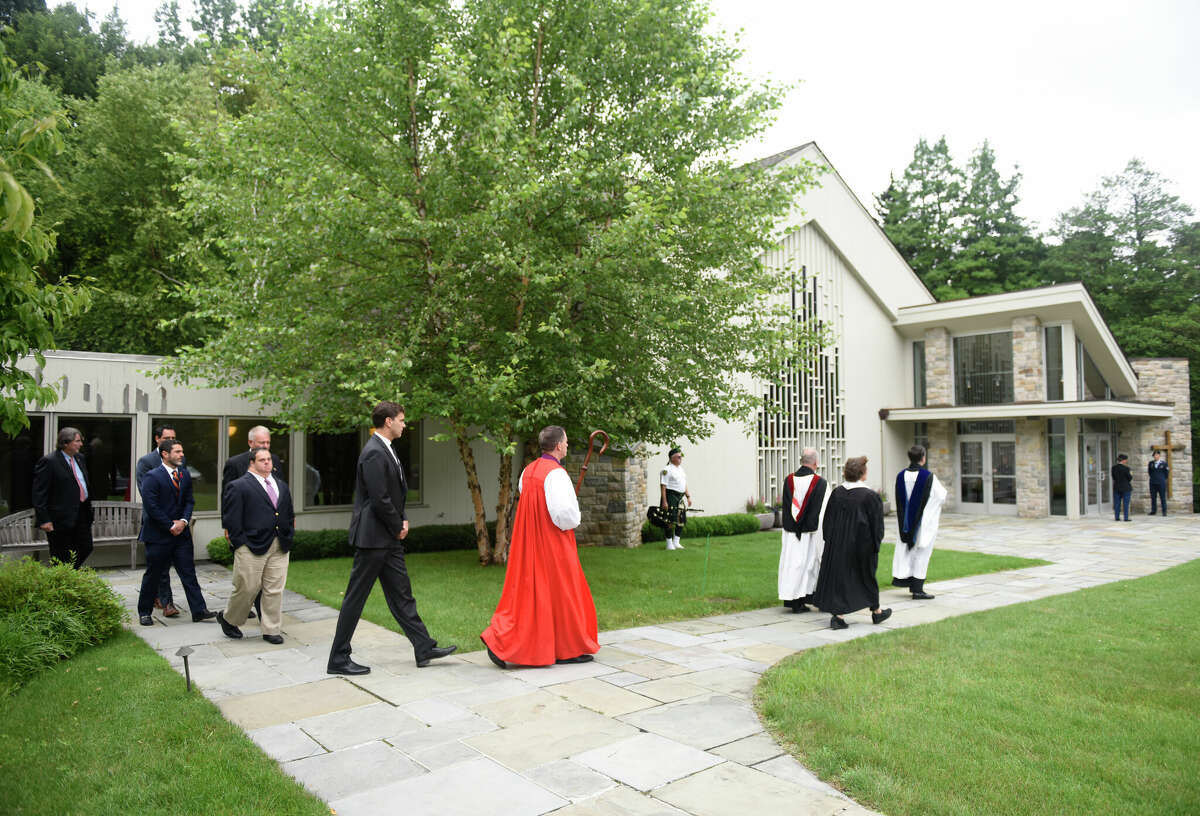 Former Ct Governor Lowell P. Weicker Remembered At Greenwich Funeral