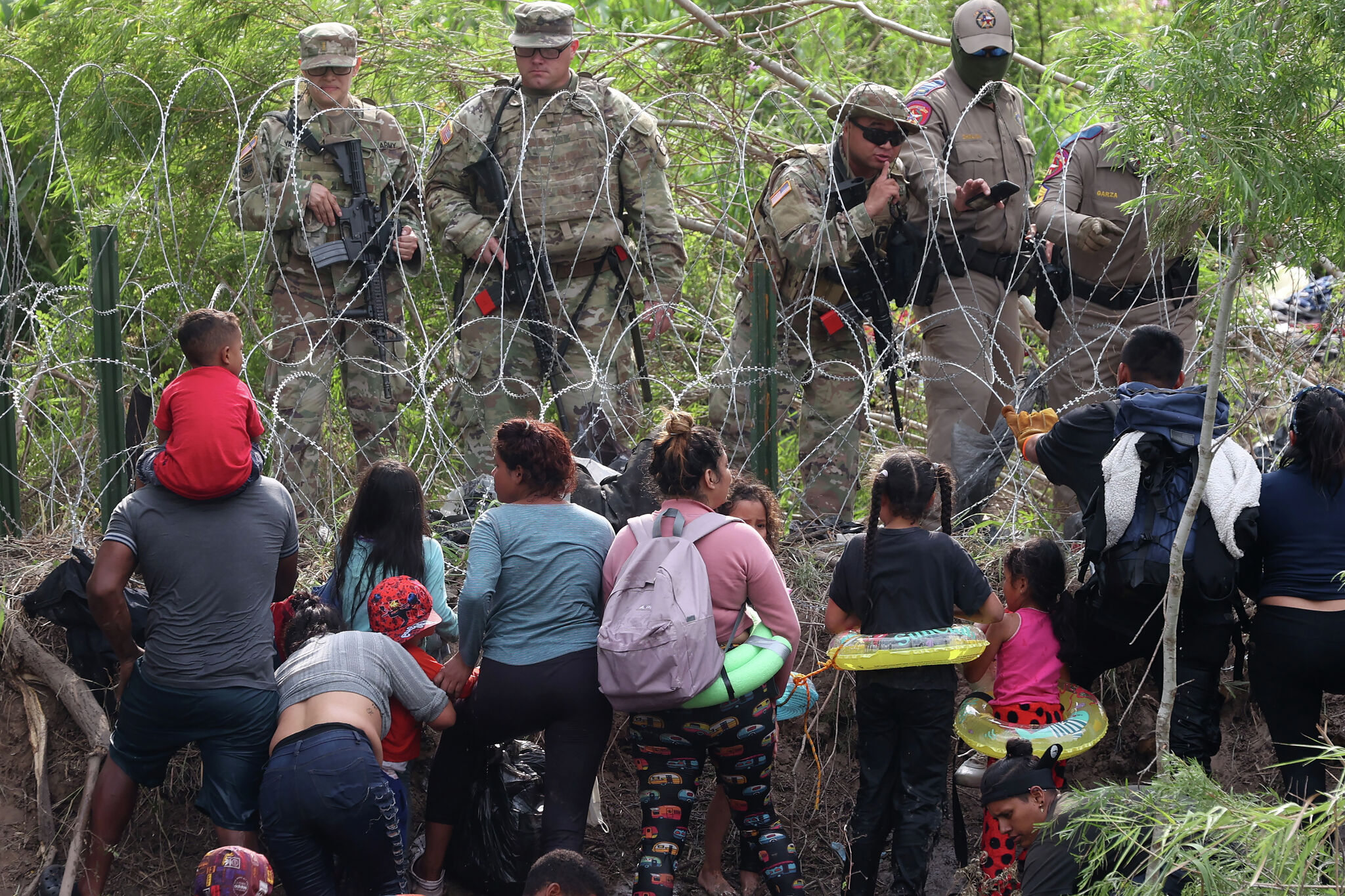 Texas National Guard shoots man at Texas-Mexico border