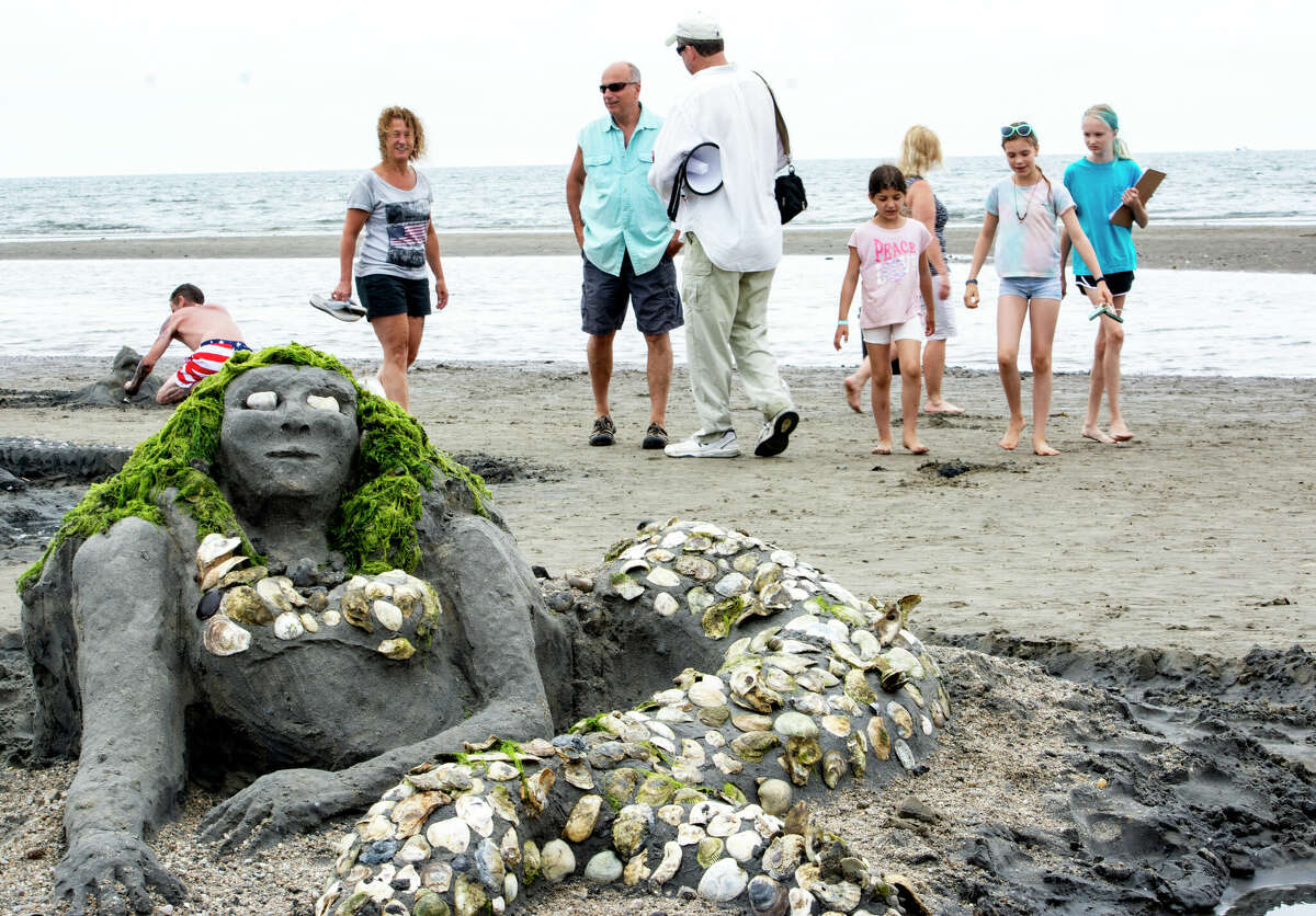 Elaborate art highlight 46th Annual Sand Sculpture Contest in Milford