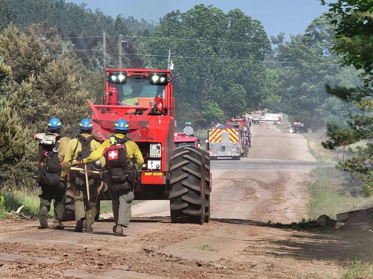 Copemish area evacuation urged as forest fire spreads quickly