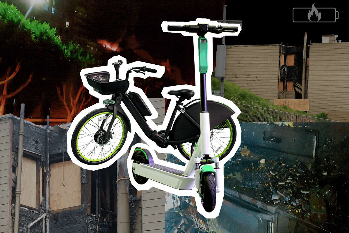 Ebike and scooter batteries are 'erupting' in S.F. Why?
