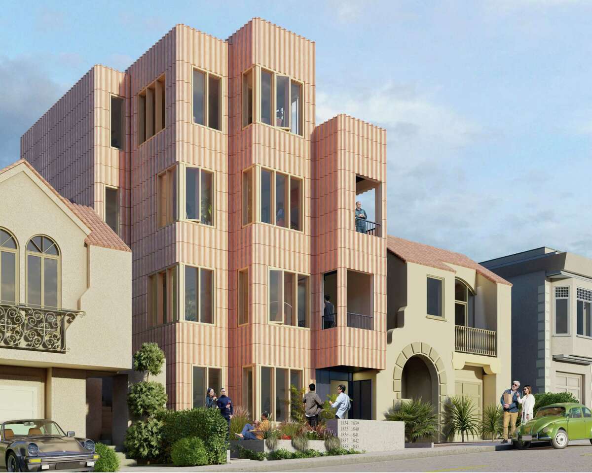 The San Francisco chapter of the American Institute of Architects’ Housing+ San Francisco 2050 Design Competition winner is “Sunset Steps,” by the firm West of West.