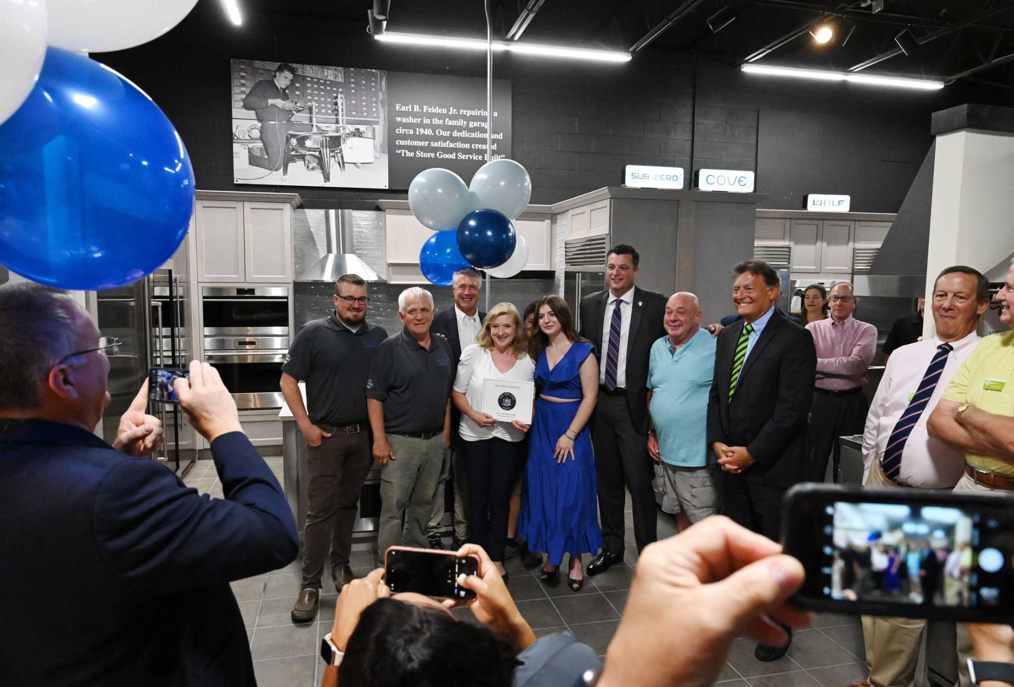 Earl B. Feiden adds experience center, outlet store