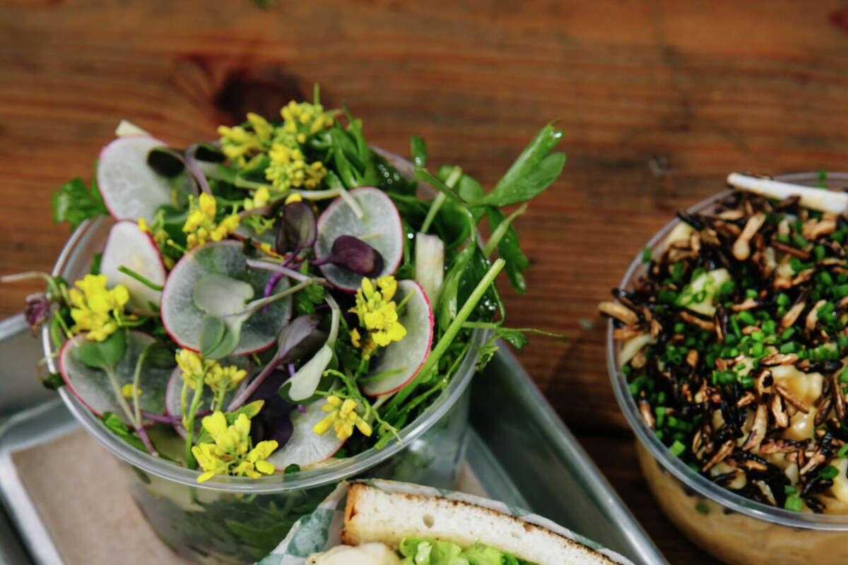 The mushroom sandwich featured at Dad's Lunchonette in Half Moon Bay. 