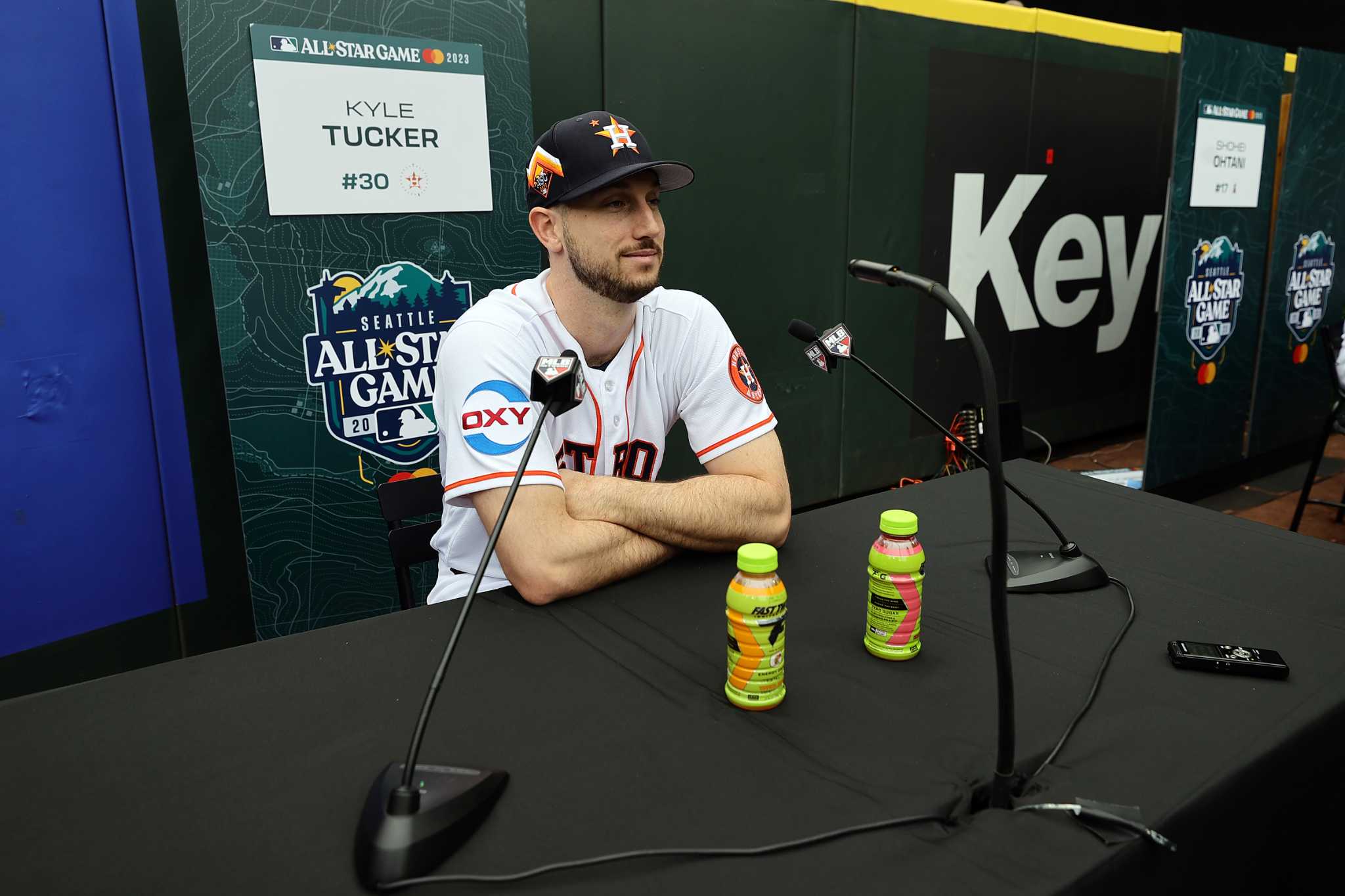 Houston Astros' Kyle Tucker quite content as inconspicuous All-Star