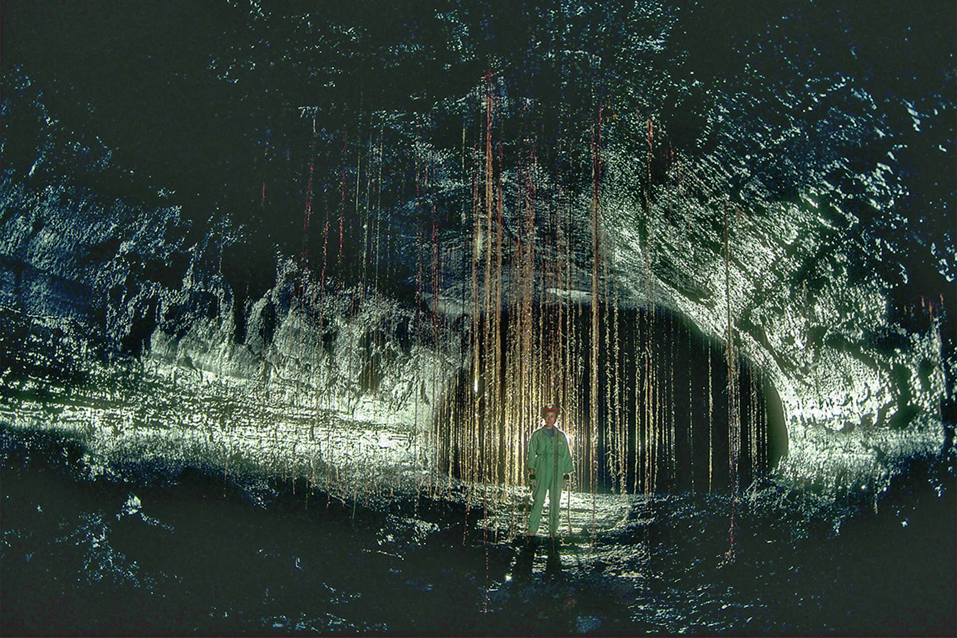 The longest lava tube in the world is in this guy's backyard in Hawaii