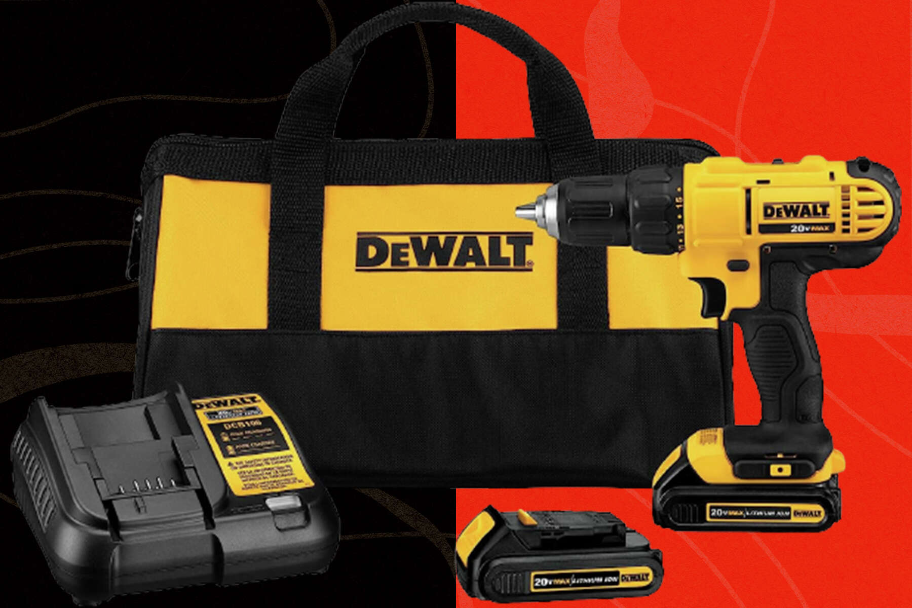 Hot Deal: Dewalt 20V Max Compact Drill Driver Kit for $99