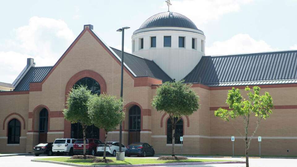 Sacred Heart Catholic Church is seen, Thursday, July 13, 2023, in Conroe.