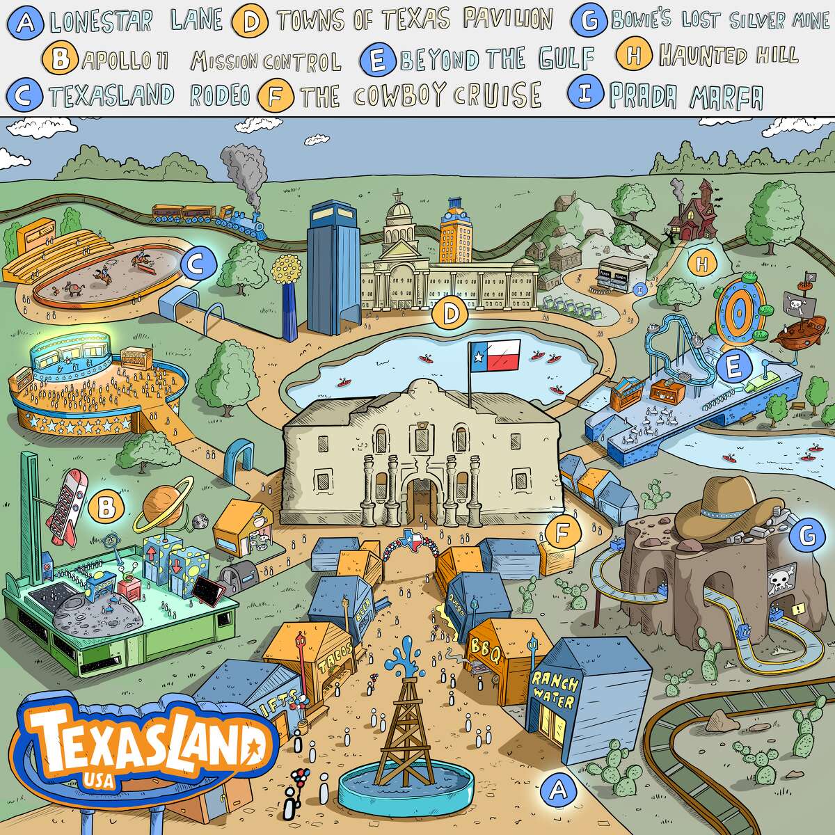 TexasLand theme park aims to celebrate Texas, set to open in 2026