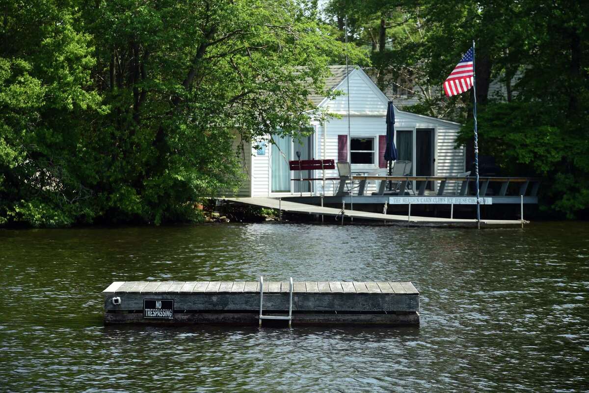 This private island rental in CT is a former Boy Scout camp