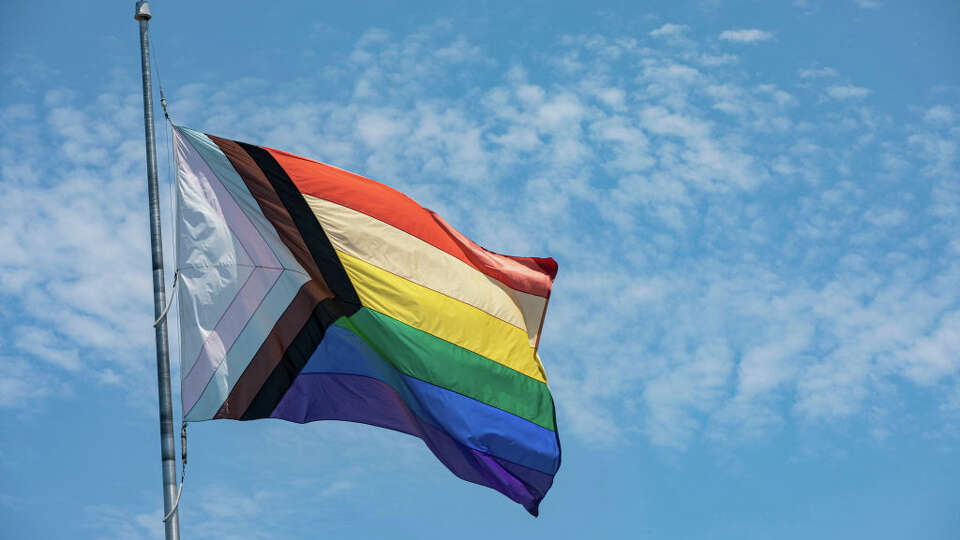 File: A photo of a Pride flag